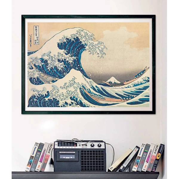 CLEMENTONI PUZZLE MUSEUM COLLECTION HOKUSAI THE BIG WAVE 1000 pcs