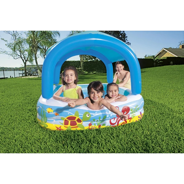 BESTWAY CANOPY PLAY POOL 140X140X114 cm 