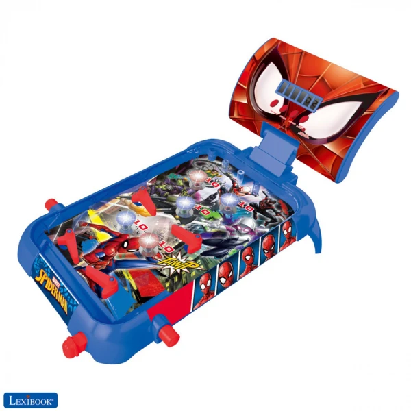 LEXIBOOK SPIDERMAN ΗΛΕΚΤΡΟΝΙΚΟ ΦΛΙΠΕΡΑΚΙ ΜΕ ΦΩΤΑ ΚΑΙ ΗΧΟΥΣ