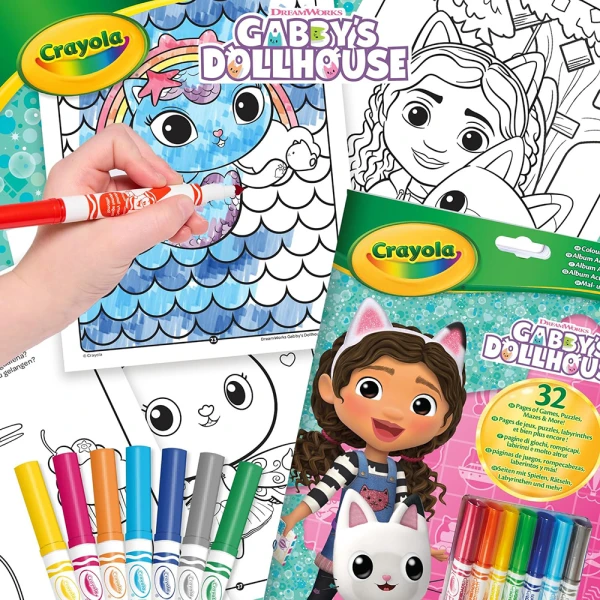 CRAYOLA GABBY COLOR & ACTIVITY PAD GABBY