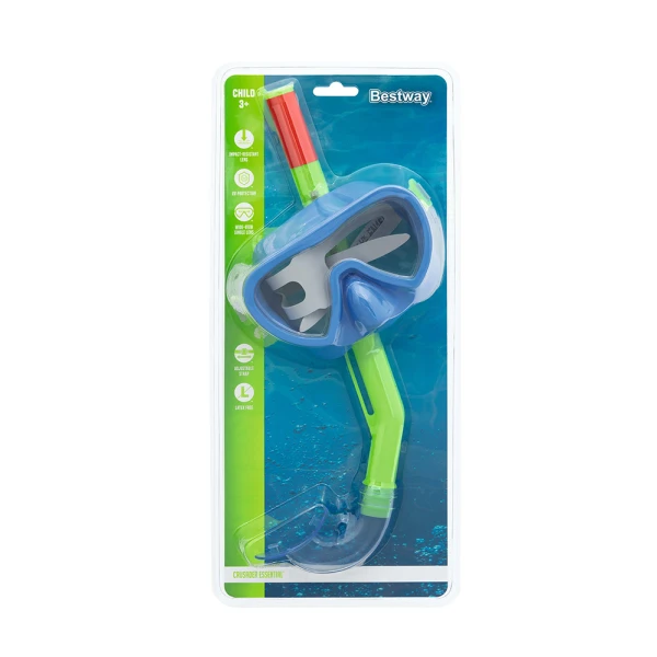 BESTWAY SET MASK & SNORKEL CRUSADER ESSENTIAL BLUE