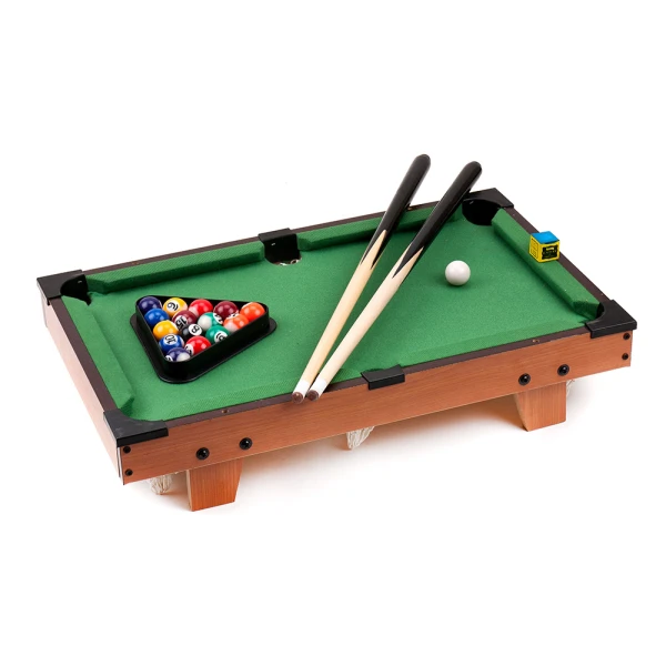 WOODEN TABLE BIG BILLIARDS 69X37X16 cm