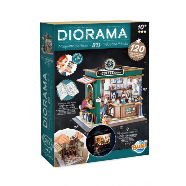 CAFE DIORAMA 3D ΚΑΤΑΣΚΕΥΗ