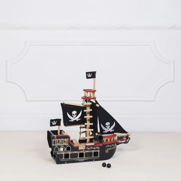 LE TOY VAN WOODEN PIRATE SHIP BARBAROSA
