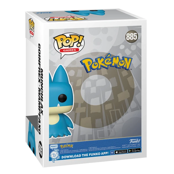 FUNKO POP! GAMES POKEMON ΦΙΓΟΥΡΑ ΒΙΝΥΛΙΟΥ MUNCHLAX GOINFREX MAMPFAXO 885