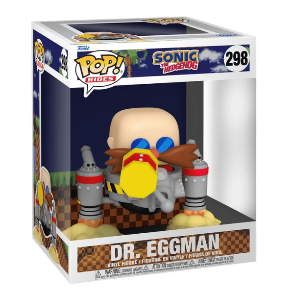 FUNKO POP! RIDES SONIC THE HEDGEHOG ΦΙΓΟΥΡΑ ΒΙΝΥΛΙΟΥ DR. EGGMAN 298