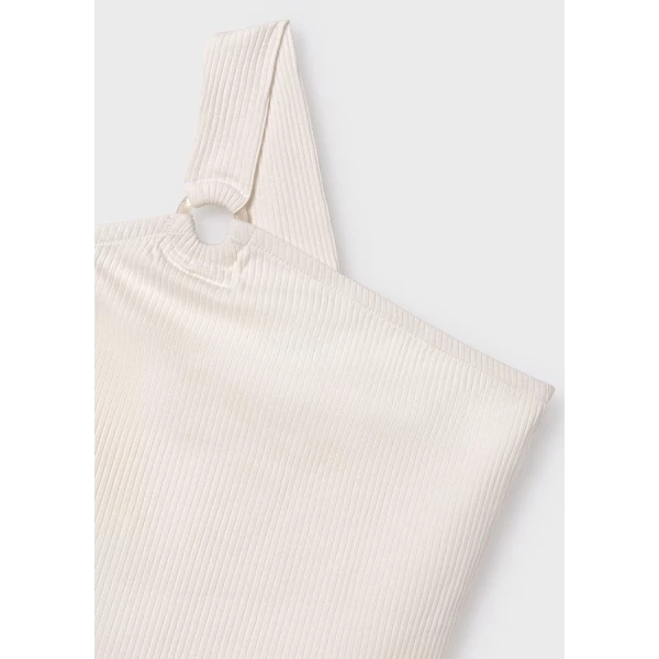 MAYORAL BLOUSE BRACES  ECRU