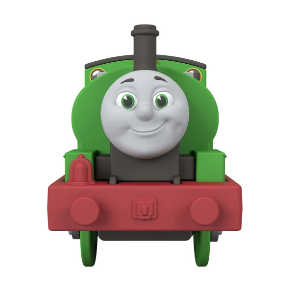 THOMAS THE TRAIN NEW MOTORIZED TRAIN WITH WAGON - PERCY
