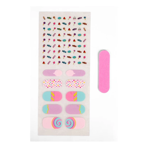 CREATE IT! CANDY EXPLOSION ΣΕΤ ΔΗΜΙΟΥΡΓΙΑΣ ΑΥΤΟΚΟΛΛΗΤΑ ΝΥΧΙΩΝ LOLLIPOP