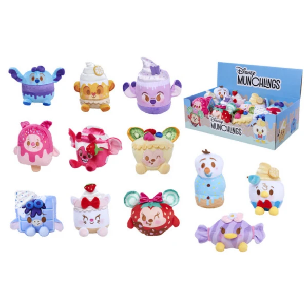 PLUSH FIGURES DISNEY MUNCHLINGS WAVE 1 & 2 - SEVERAL DESIGNS