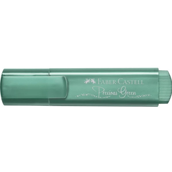 FABER-CASTELL ΥΠΟΓΡΑΜΜΙΣΤΗΣ ΠΡΑΣΙΝΟΣ ΜΕΤΑΛΛΙΚΟΣ