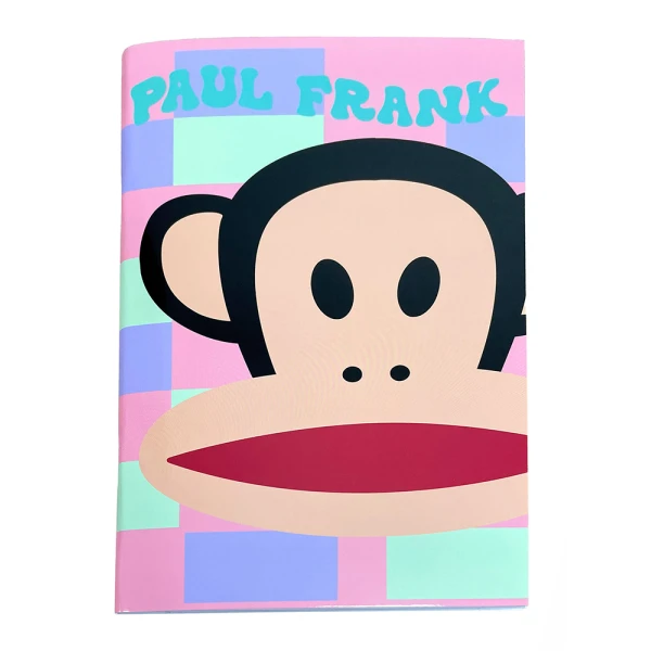 BACK ME UP NOTEBOOK 17X25 cm PAUL FRANK LOGO GIRL