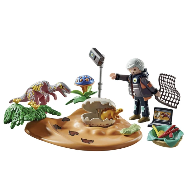 PLAYMOBIL DINOS ΦΩΛΙΑ ΣΤΕΓΟΣΑΥΡΟΥ ΚΑΙ ΚΛΕΦΤΗΣ ΑΥΓΩΝ