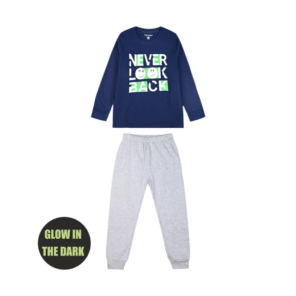 ENERGIERS  BOY\'S  PAJAMAS MELANGE