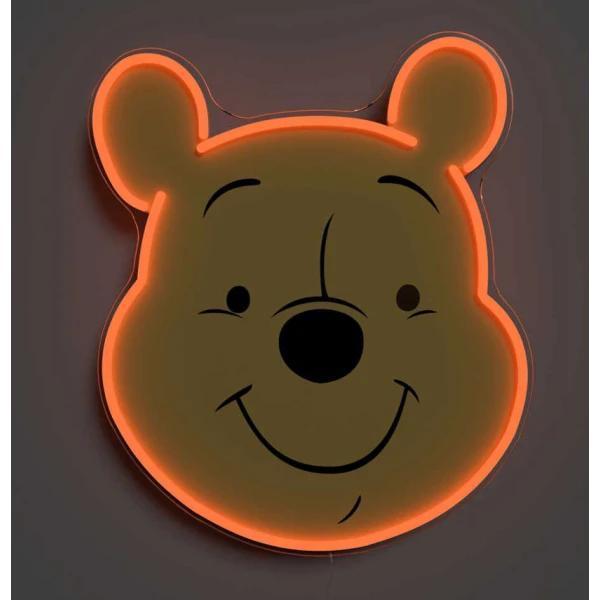 YELLOWPOP ILLUMINATED DECORATIVE DISNEY WINNIE FACE