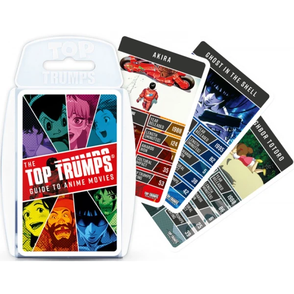 WINNING MOVES ΠΑΙΧΝΙΔΙ ΚΑΡΤΩΝ TOP TRUMPS - ΟΔΗΓΟΣ ΓΙΑ ΤΙΣ ΤΑΙΝΙΕΣ ANIME