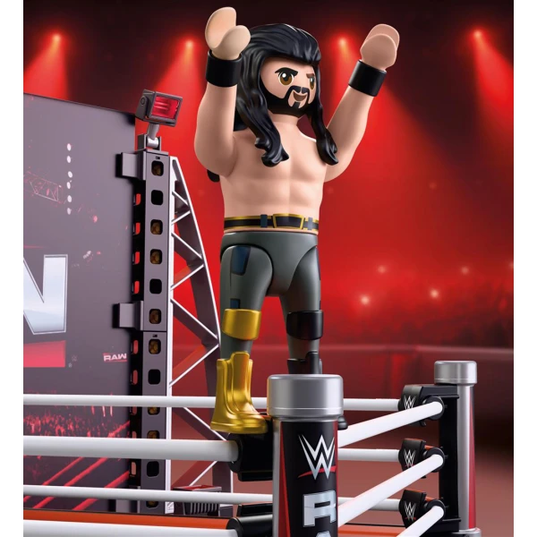 PLAYMOBIL WWE® SETH ROLLINS ΚΑΙ CM PUNK ΣΤΟ ΡΙΝΓΚ