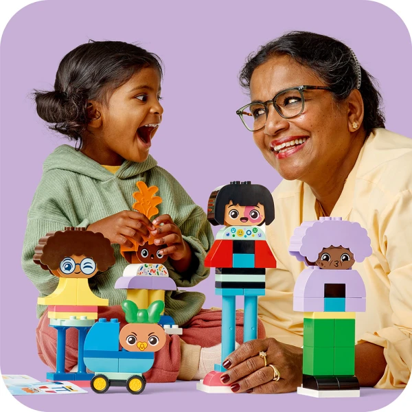 LEGO® DUPLO® TOWN ΚΑΤΑΣΚΕΥΑΣΙΜΑ ΆΤΟΜΑ ΜΕ ΜΕΓΑΛΑ ΣΥΝΑΙΣΘΗΜΑΤΑ