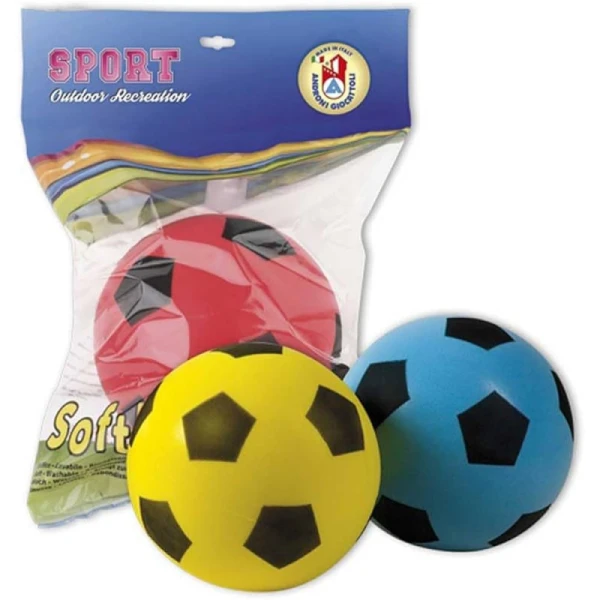 SOFT BALL 19.4 cm  - 3 COLORS