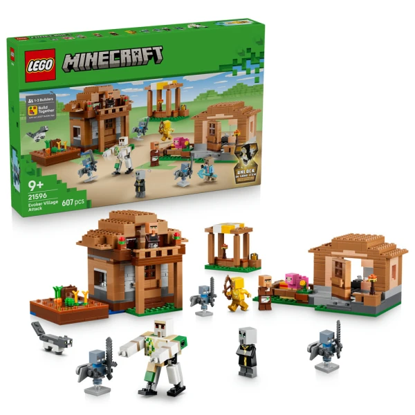 LEGO® MINECRAFT® EVOKER VILLAGE ATTACK