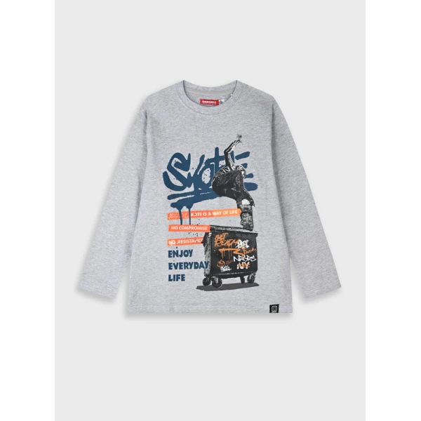 ENERGIERS BLOUSE BOY MELANGE