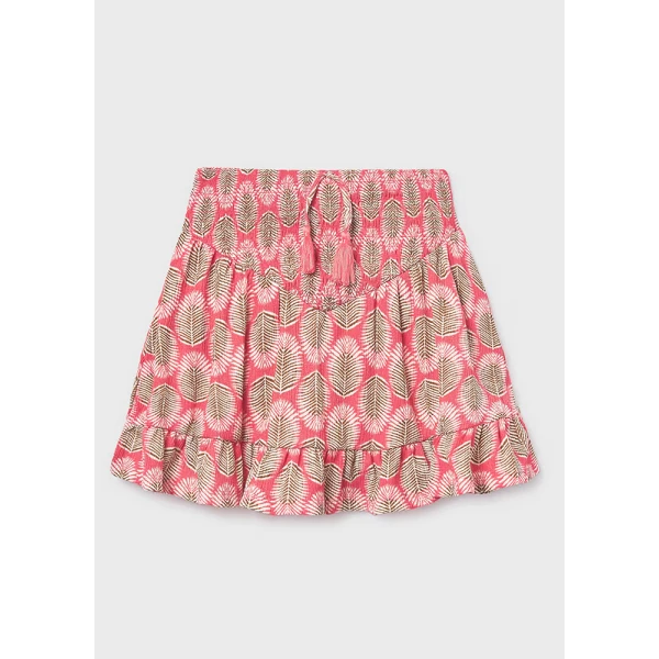 MAYORAL SKIRT PRINTED CORAL 