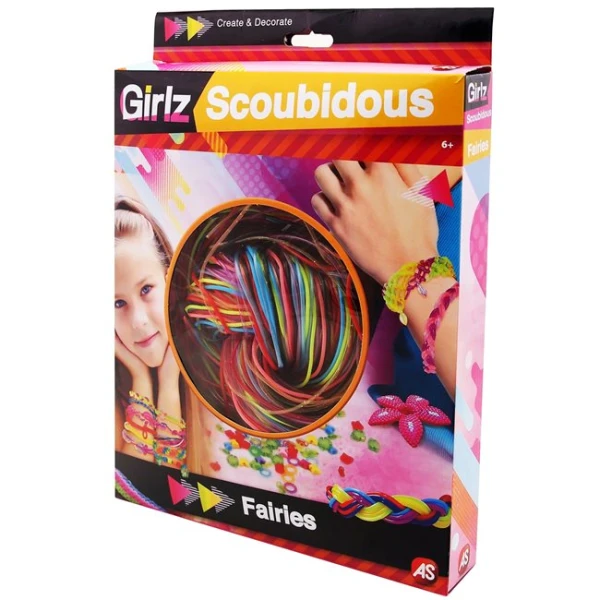 GIRLZ SCOUBIDOUS CONSTRUCTION SET FOR AGES 6+