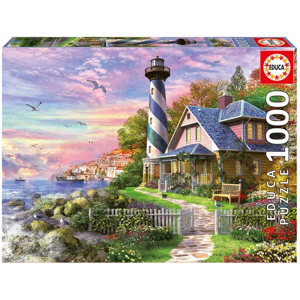 EDUCA ΠΑΖΛ 1000 ΤΕΜ. LIGHTHOUSE AT ROCK BAY