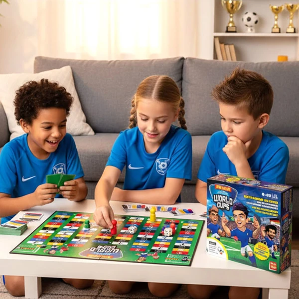 KIDS BOARD GAME TRIVIA OF THE FOOTBALL WORLD CUP