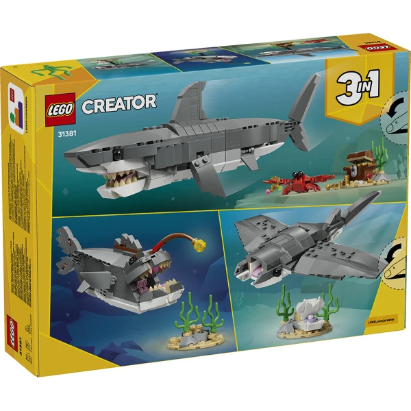 LEGO® CREATOR ΆΓΡΙΟΣ ΚΑΡΧΑΡΙΑΣ ΜΕ ΣΕΝΤΟΥΚΙ ΘΗΣΑΥΡΟΥ