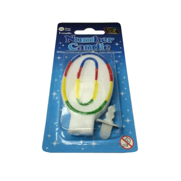 BIRTHDAY CANDLE FROM Νο 0 UNTIL Νο 9 AND ?