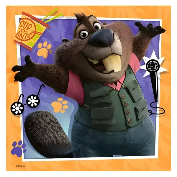 RAVENSBURGER PUZZLE 3X49 pcs ZOOTOPIA