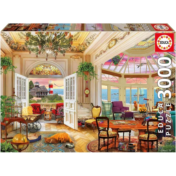 EDUCA PUZZLE 3000 pcs LIFE ON THE COAST