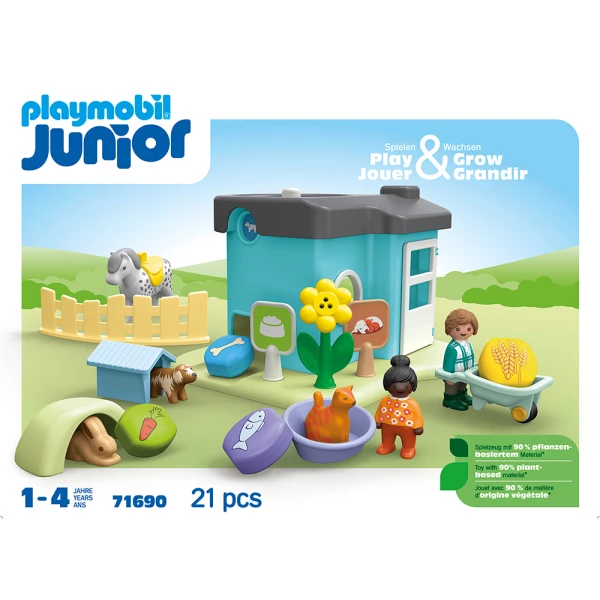 PLAYMOBIL JUNIOR ΞΕΝΩΝΑΣ ΜΙΚΡΩΝ ΖΩΩΝ