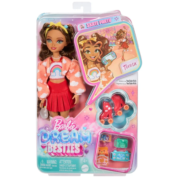 BARBIE DREAM BESTIES ROLLER SKATE - ΚΟΥΚΛΑ TERESA