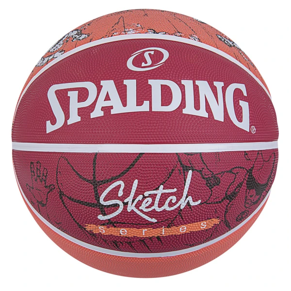 SPALDING BASKET BALL SIZE 7 SKETCH DRIBBLE
