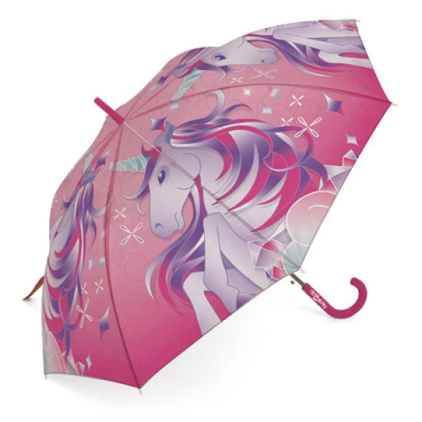 KIDS UMBRELLA POLYESTER AUTO UNΙCORN - 3 DESIGNS