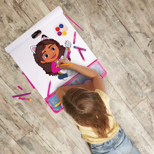 GIGA BLOCK ΣΕΤ ΖΩΓΡΑΦΙΚΗΣ DREAMWORKS GABBY\'S DOLLHOUSE 5 ΣΕ 1 ΓΙΑ 3+ ΧΡΟΝΩΝ