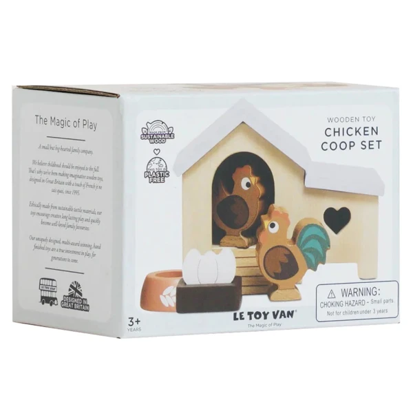 LE TOY VAN ΞΥΛΙΝΟ ΣΕΤ ΠΑΙΧΝΙΔΙΟΥ ΚΟΤΕΤΣΙ ΜΕ ΚΟΤΕΣ
