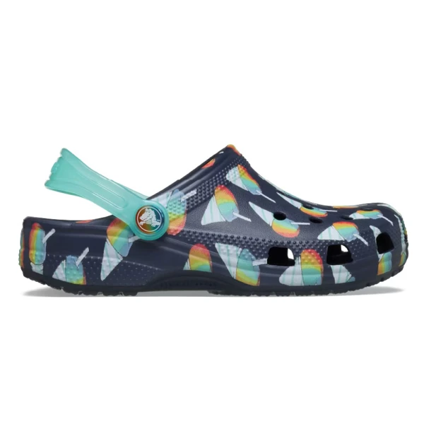 CROCS CLASSIC CLOG K SNOW CONE NAVY
