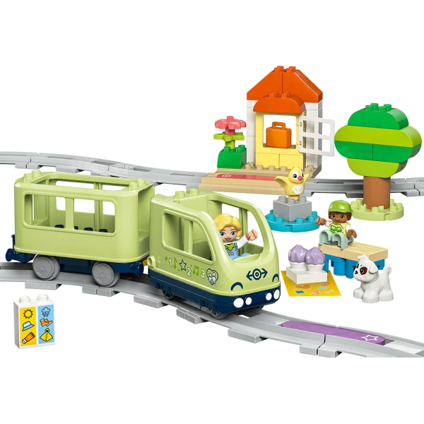 LEGO® DUPLO® TOWN ΔΙΑΔΡΑΣΤΙΚΟ ΤΡΕΝΟ ΓΙΑ ΠΕΡΙΠΕΤΕΙΕΣ