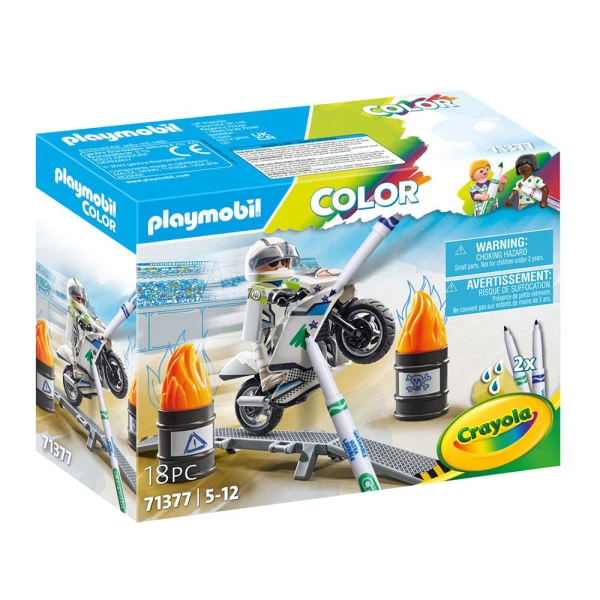 PLAYMOBIL COLOR MOTORBIKE