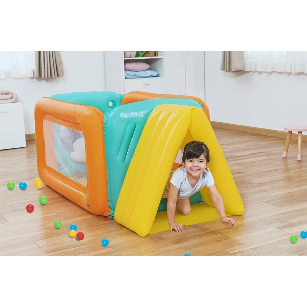 BESTWAY INFLATABLE TUNNELTOPIA BALL PIT 178Χ91Χ70 cm