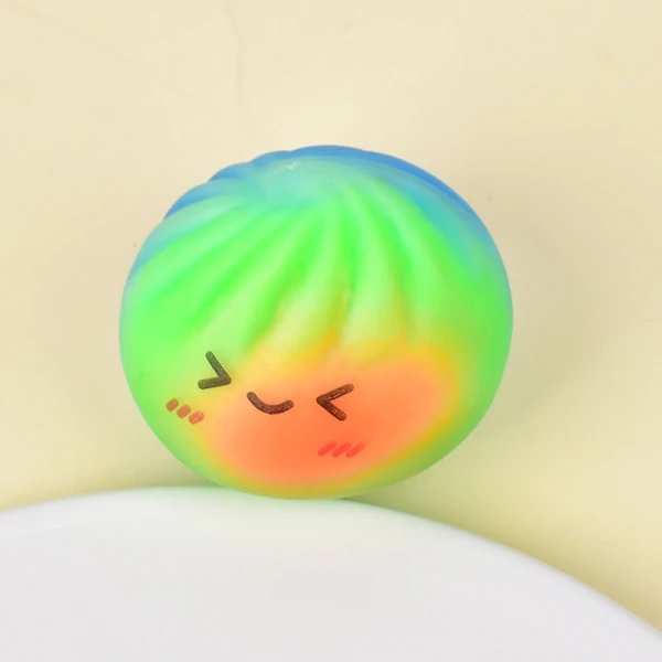 SQUISHY BUN BAO DUMPLING MULTICOLOR 8.5 cm
