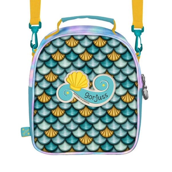 GORJUSS SANTORO LUNCH BAG MAKING WAVES - DEEP SECRETS
