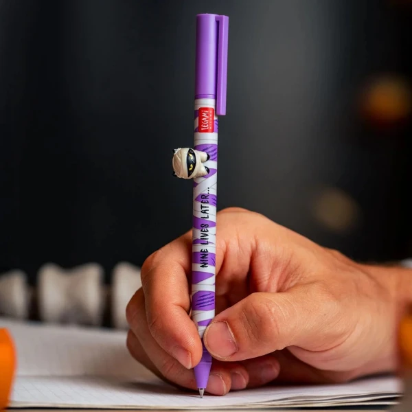 LEGAMI SET OF 2 ERASABLE HALLOWEEN GEL PENS  TRICK OR TREAT