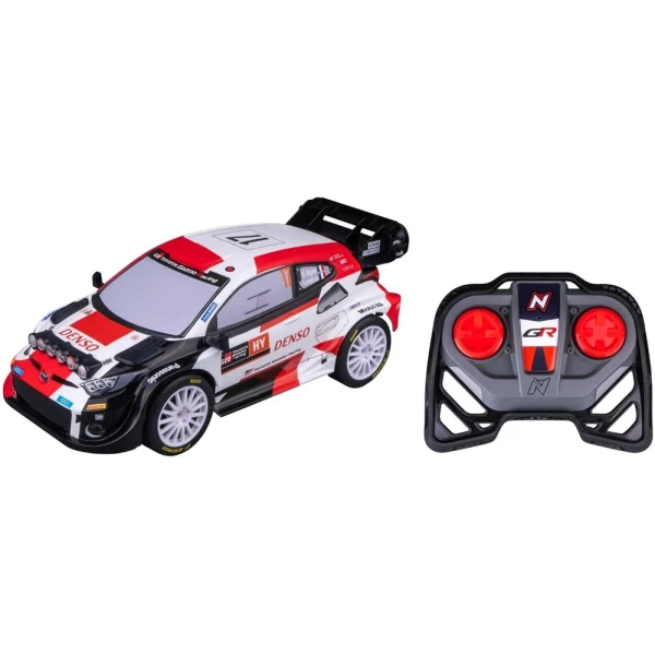 NIKKO ΤΗΛΕΚΑΤΕΥΘΥΝΟΜΕΝΟ ΑΥΤΟΚΙΝΗΤΟ RC 1:16 WRC TOYOTA GAZOO ΜΕ EXTRA ΛΑΣΤΙΧΑ