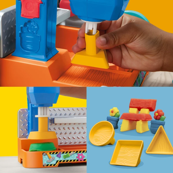 PLAY-DOH STAMP N SAW TOOL BENCH