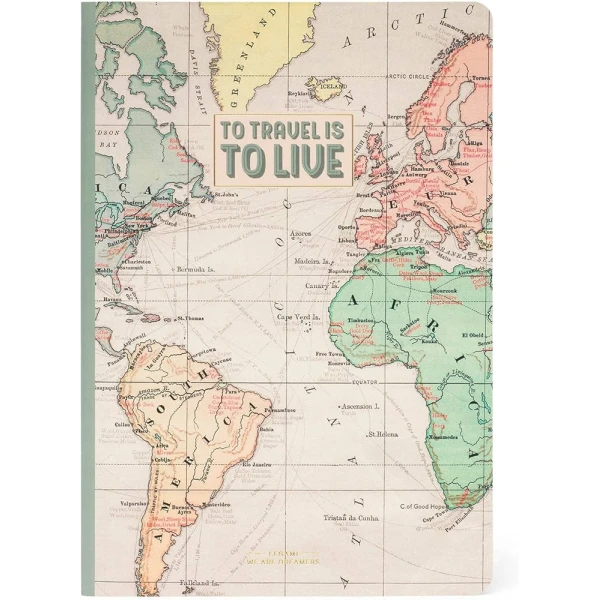 LEGAMI MEDIUM PLAIN TRAVEL NOTEBOOK