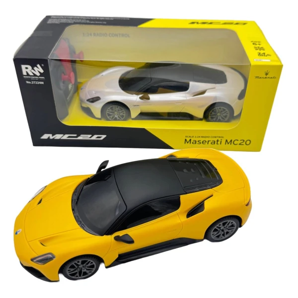 RW RC STREET CARS RC CAR 1:24 MASERATI MC20 - 2 COLOURS